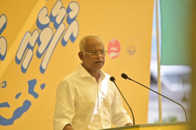 ސިންގަޕޫރު މަގުން އިިންޓަނެޓު ކޭބަލް އަންނަ މަހު ރާއްޖެ ފޯރާނެ، ދެން އަގުތައް މާ ހެޔޮވާނެ: ރައީސް