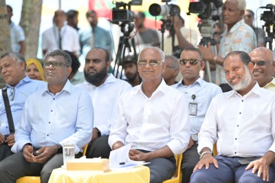 ފެލިދޫއަށް ތަރައްގީ ގެނައީ ފިކުރަށް ނުބަލައި: ރައީސް