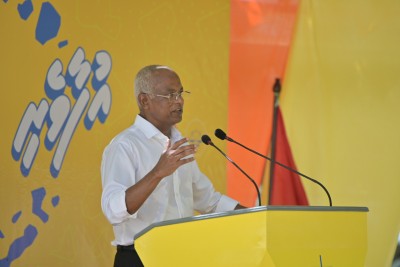 އަބަދު ސަރުކާރު ބަދަލުކުރަން އުޅޭ ބަޔަކަށް ވެގެން ނުވާނެ: ރައީސް