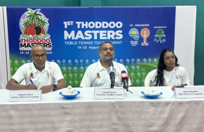 ތޮއްޑޫ މާސްޓާސް ޓީޓީ މުބާރާތުގައި 18 ގައުމަކުން 110 ކުޅުންތެރިން ބައިވެރިވެއްޖެ