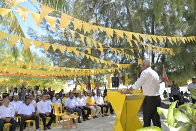 ގުރައިދޫ ދާއިރާ ރީނދޫ ވެއްޖެ: ރައީސް