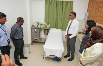 ދުވަސްވީ ފާރުގަނޑުތަކަށް ފަރުވާ ދިނުމަށް ހުޅުމާލެ ހޮސްޕިޓަލުގައި ކްލިނިކެއް ހުޅުވައިފި