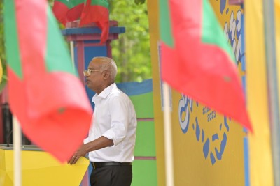 ވާދަކުރާނީ ޕީޕީއެމާއި އެމްޑީޕީ، އެ ނޫން ބަޔަކަށް ތާއީދެއް ނެތް: ރައީސް