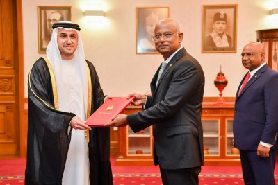ރާއްޖެ ތަރައްގީ ކުރުމުގައި ޔޫއޭއީގެ ދައުރު ބޮޑު: ރައީސް