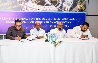 ކުޑަހުވަދޫގައި 160 ފްލެޓު ހިމެނޭ ދެ އިމާރާތް އާރުސީސީން ހަދައި ވިއްކަނީ