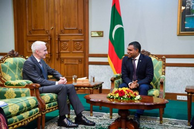 ރާއްޖޭގެ ބޯޑާ ސެކިއުރިޓީ ވަރުގަދަކުރުމަށް އިންޓަޕޯލް އިން ދޭ އެހީތެރިކަމަށް ސަރުކާރުގެ ޝުކުރު