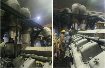 ސްޓެލްކޯގެ މައި އިންޖީނެއްގެ ދުންހޮޅީގައި ރޯވެ އަލިފާނުގެ ހާދިސާއެއް  ހިނގައިފި