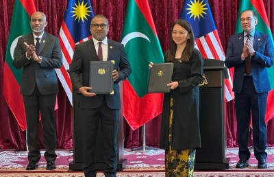 ރާއްޖެ އާއި މެލޭޝިއާއާ މެދު ފަސް އެއްބަސްވުމެއްގައި ސޮއިކޮށްފި