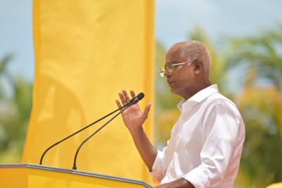 އިންތިޚާބަށް ފޯކަސްކުރައްވާ، ދެވަނަ ދައުރެއް ދޭންވީ ގައުމު އިސްކޮށް: ރައީސް