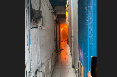 މާލޭގެ ގުދަނެއްގައި އަލިފާނުގެ ބޮޑު ހާދިސާއެއް