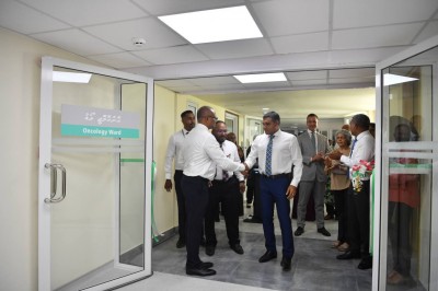އައިޖީއެމްއެޗުގައި ކެންސަރަށް ހާއްސަ ވޯޑެއް ހުޅުވައިފި