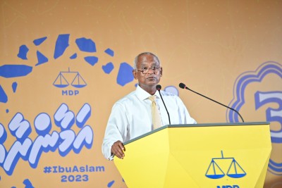 އެމްޑީޕީއަށް އެރީ ކުޑަ ލޮޅުމެއް، އިންތިޚާބު ކާމިޔާބުކުރަން ތިބީ އަސްލު އެމްޑީޕީ މެމްބަރުން: ރައީސް