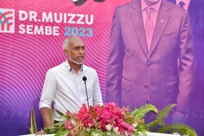 ހުޅުމީީދޫ ކޯލްޑް ސްޓޯރޭޖް ބޮޑުކޮށް ކޭނިން ފެކްޓްރީއަކަށް ބަދަލުކޮށްދޭނަން: މުއިއްޒު