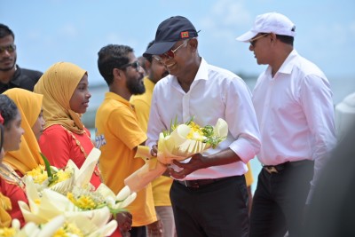 ވައުދު ފުއްދާނެކަމުގެ ޔަގީންކަމާއެކު ރައީސްގެ ވައުދުތަކެއް ދޮންފަނަށް!