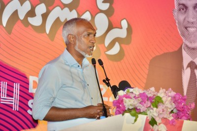 މާލޭން ބޭރުގެ ފުރަތަމަ ޑޮލަރު އޭޓީއެމް މާފުށީގައި ގާއިމުކޮށްދޭނަން: މުއިއްޒު