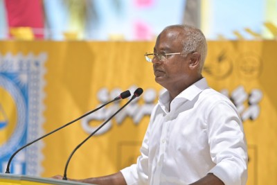 ކުރީގެ ވެރިކަމުގައި ތަރައްގީ މަޑުޖެހުނީ ފައިސާއަށް ޚިޔާނާތްތެރިވެ ގަދަބާރުން އުޅުމުން: ރައީސް