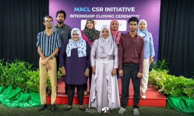 އެމްއޭސީއެލްގެ އިންޓާންޝިޕް ޕޮރޮގްރާމް ނިންމައި ބައިވެރިންނަށް ލިޔުން ދީފި