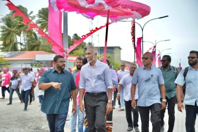 ގުރައިދޫއަށް މުއިއްޒު އެއާޕޯޓެއްގެ ވައުދު: ދިޔަމިގިއްޔާއި މަޑިފުށި ކޯޒްވޭއަކުން ގުޅައިލަނީ