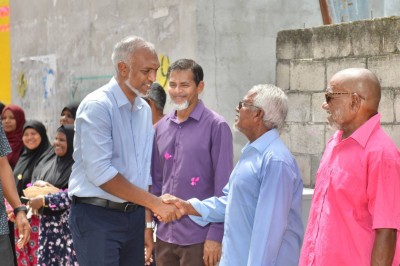 65 އަހަރު ވިޔަސް ބޭނުންވާނަމަ ވަޒީފާގައި ހުރެވޭނެ ގޮތް ހަދައިދޭނަން: މުއިއްޒު