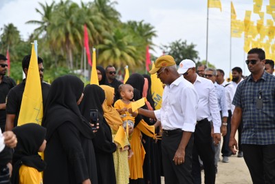 އިގްތިޞާދީ މަސައްކަތަށް ހިރިނައިދޫ، ނެއްލައިދުއަށް ދިނުމަށް ރައީސް ވައުދުވެވަޑައިގެންފި