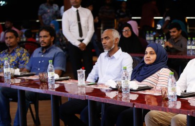 މެޑަމް ފާތުން މިރޭ މުއިއްޒުގެ ކެމްޕޭނާ ގުޅިވަޑައިގަންނަވަނީ