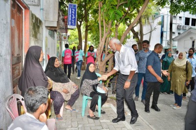 ވިލިމާލޭގައި ހުރީ ނަމުން ހޮސްޕިޓަލެއް, ތަރައްގީ ކޮށްދޭނަށް: ޑރ. މުއިއްޒު