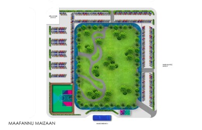 ޕާކިންގެ އިތުރުން ބާސްކެޓް ކޯޓަކާއެކު "މާފަންނު މައިޒާން" ހަދަނީ