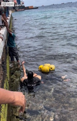 ގެނބޭތަން ފެނިގެން ސަލާމަތްކޮށްދިނީ ސާފިން ޗެމްޕިއަން ފުކޫ