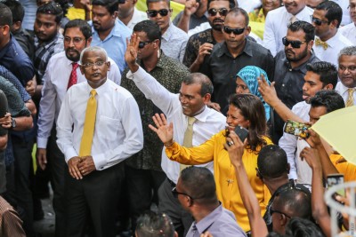 ނަޝީދު މުއިއްޒަށް ތާއީދު ކޮށްފާނެ ކަމުގެ އިޝާރާތެއް