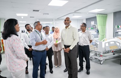 ހުޅުމާލެ ހޮސްޕިޓަލުގެ އާ އިމަޖެންސީ ރޫމް ހުޅުވައިފި