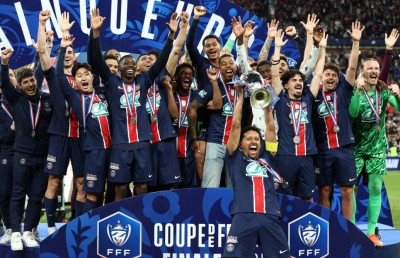 ޕީއެސްޖީން ފްރެންޗް ކަޕް ކާމިޔާބުކޮށްފި