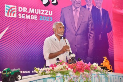 ފުށިދިއްގަރުފަޅު ހިއްކުމާއި ހުޅުމީދޫ-ހިތަދޫ ބްރިޖްގެ މަސައްކަތް ފުރަތަމަ މަހު ފަށާނަން: މުއިއްޒު
