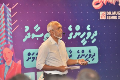މުއިއްޒުގެ އަމާޒު: ފަސް އަހަރު ތެރޭގައި ރިއަލް ޖީޑީޕީ ބޮލަކަށް 17000 ޑޮލަރު