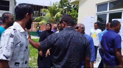ވޯޓު ކަރުދާހުގައި ކުރެހި މައްސަލައެއް ފެންމަތިވެ، ފޮނަދޫގެ ވޯޓު ލުން މެދުކަނޑައިލައިފި