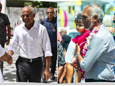 އައްޑޫގައި ސިޔާސީ ފޯރި ގަދަ: ރައީސާއި މުއިއްޒު ވެސް އައްޑޫގައި