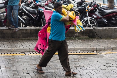 ކެމްޕޭނަށް މާލޭ މަގުމަތީގައި ދެމި ދިދަފަތިތައް ނަގަން ފަށައިފި