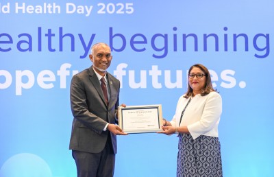 ދުންފަތުން ދިވެހިން ސަލާމަތްކުރަން ރައީސް އެޅުއްވި ފިޔަވަޅުތަކަކީ ދުނިޔެއަށް ނަމޫނާއެއް: ގެބްރިއޭސަސް