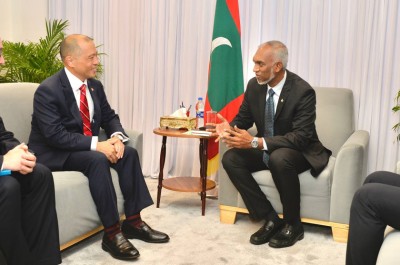 އެމެރިކާއިން ދިނީ މުއިއްޒުގެ ސަރުކާރަށް އެއްބާރުލުން ދޭނެކަމުގެ ޔަގީންކަން