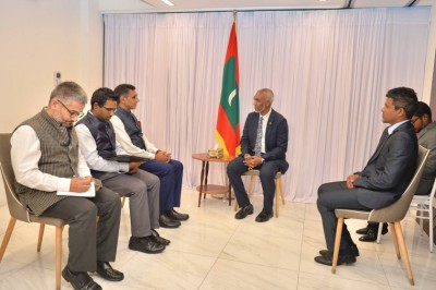 ތިންވަނަ ޑިޕްލޮމެޓަކަށް، އިންޑިއާ ސަފީރާ ޑރ. މުއިއްޒު ބައްދަލުކުރައްވައިފި