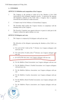 ތަކުރާރުކޮށް ޝާހް ވިދާޅުވަނީ އެފްއޭއެމުން ބާއްވަން އުޅޭ ކޮންގްރެސް އަސާސީ ގަވައިދާ ހިލާފުކަމަށް