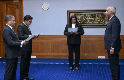 ސުޕްރީމް ކޯޓުގެ ފަނޑިޔާރު ކަމަށް ހަމީދާއި ސަލީމް އައްޔަން ކުރައްވައިފި