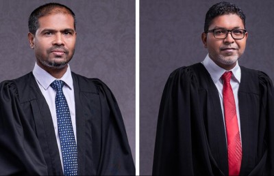 ސުޕްރީމް ކޯޓަށް ފަނޑިޔާރު ސަލީމާއި ހަމީދު އައްޔަންކުރަން މެންބަރުންގެ އިއްތިފާގުން ރުހުން ދީފި