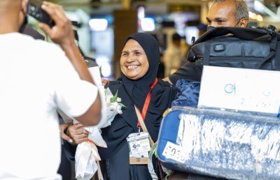 ދިވެހި ހުރިހާ ހައްޖުވެރިން ރާއްޖެ އަތުވެއްޖެ