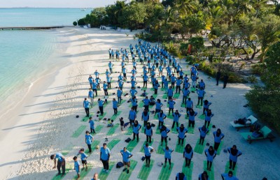 500 މީހުންނާ އެކު މި އަހަރުގެ ޔޯގާ ދުވަސް ރާއްޖޭގައި ފާހަގަކޮށްފި