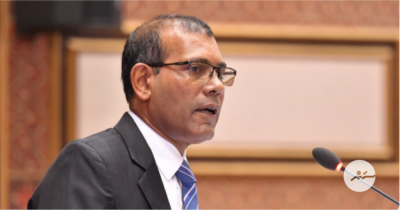 Raees Nasheed ge ithubaaruge jalsaa maadhamaa ah faskoffi