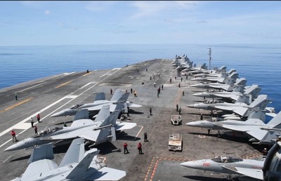 މަސްރަހު ހޫނުވެފައި ވަނިކޮށް އެމެރިކާގެ އަސްކަރީ މަނަވަރެއް މެދުއިރުމައްޗަށް ދަތުރު ކުރަނީ!