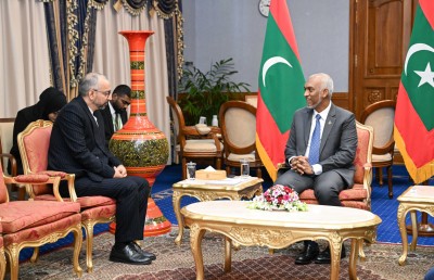 މެދުއިރުމަތީގައި ހަމަޖެހުން ގާއިމްކުރަން ރާއްޖޭގެ އެހީތެރިކަން އީރާނަށް ލިބޭނެ: ރައީސް