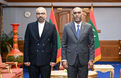 މެދުއިރުމަތީގައި ހަމަޖެހުން ގާއިމްކުރަން ރާއްޖޭގެ އެހީތެރިކަން އީރާނަށް ލިބޭނެ: ރައީސް