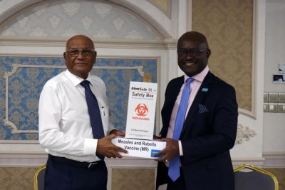 ޔުނިސެފުން މީސަލްސް އަދި ރުބެއްލާގެ ވެކްސިން ހަދިޔާކޮށްފި