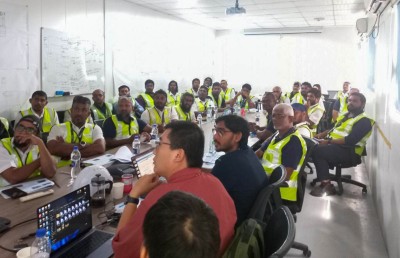 އާ ޓާމިނަލް ހުޅުވުމުގެ ތައްޔާރީތައް: ބޯޑިން ބްރިޖަށް މުވައްޒަފުން ތަމްރީނުކޮށްފި